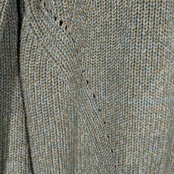 H&M Sweater Green Metallic thread - S - Picture 5 of 9